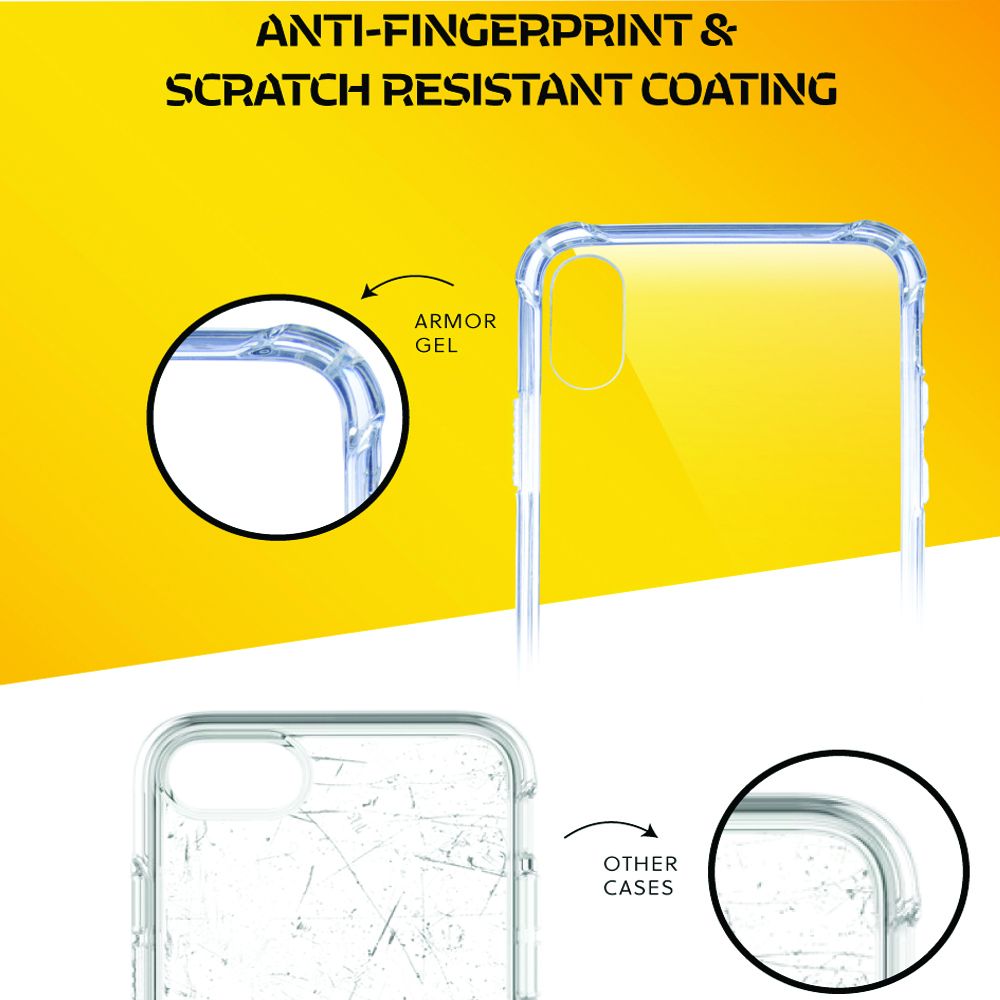 ROAR case ARMOR JELLY for SAMSUNG S25 Plus transparent
