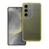 MATRIX CLEAR Case for SAMSUNG S25 Plus yellow