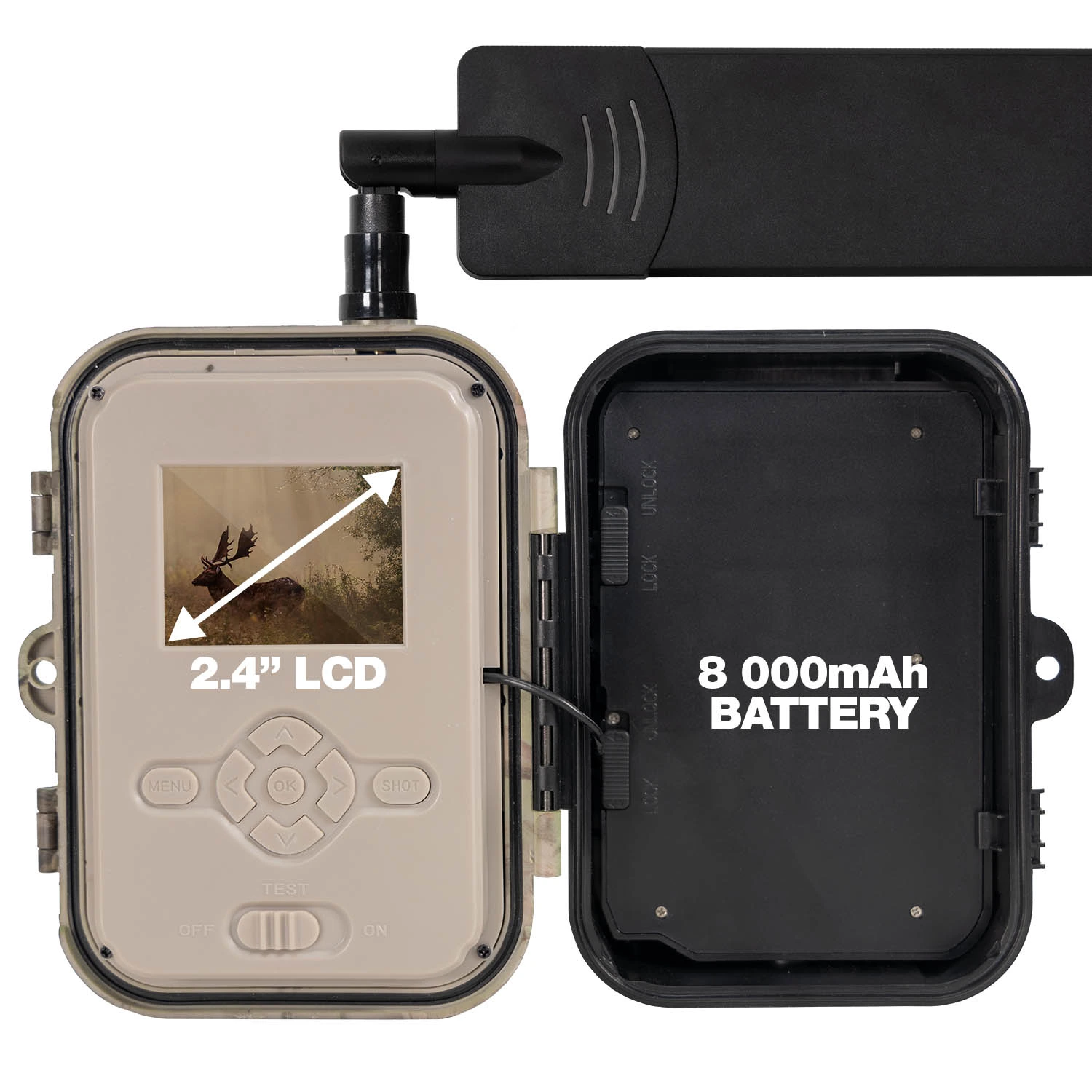 Evolveo StrongVision Dual PRO 4G, fotopast s odesíláním na Cloud a Email