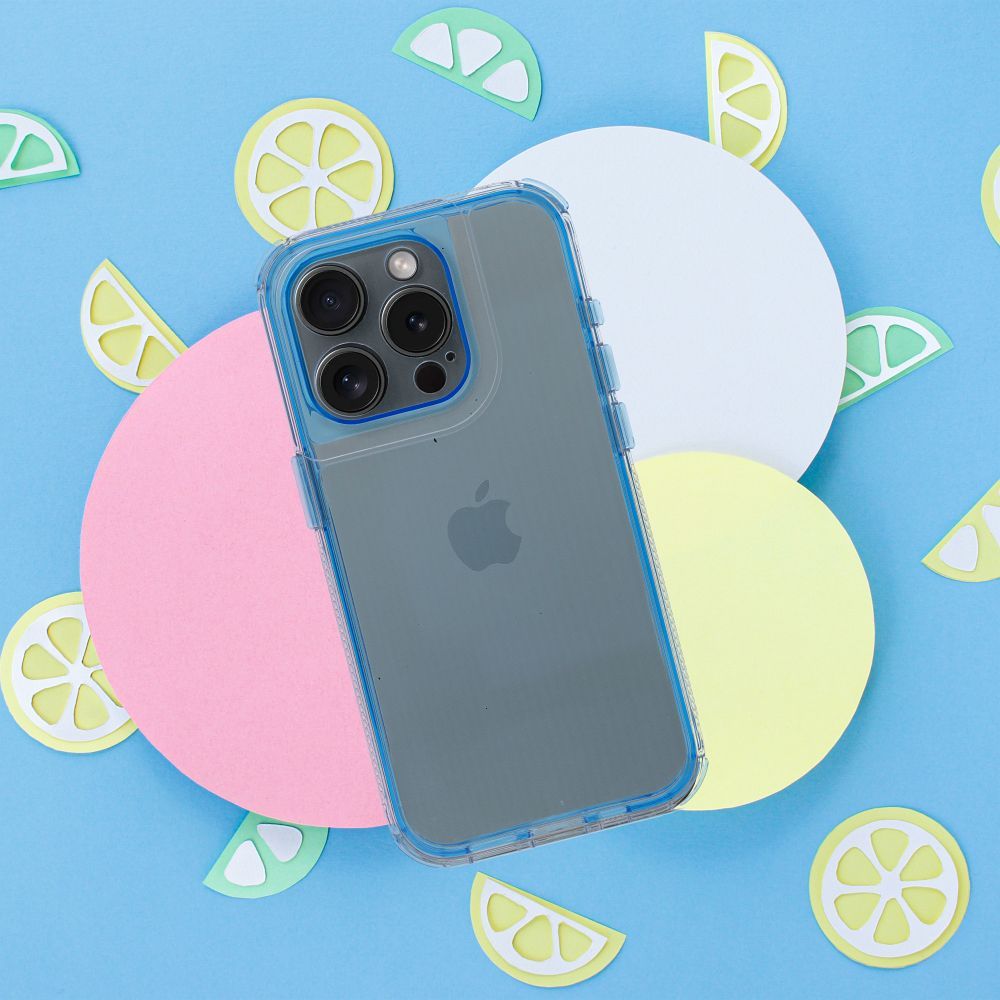 MATRIX CLEAR Case for IPHONE 16 PLUS blue