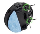 Robotický vysavač EVOLVEO RoboTrex H6 (stírání vodou a nabíjecí stanice) černá