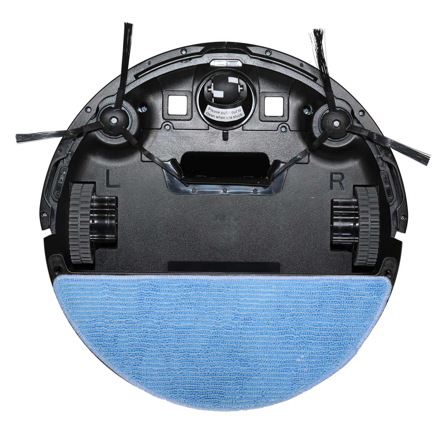 Robotický vysavač EVOLVEO RoboTrex H6 (stírání vodou a nabíjecí stanice) černá