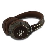 Guess PU 4G Metal Logo ENC Bezdrátová Sluchátka Brown