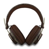 Guess PU 4G Metal Logo ENC Bezdrátová Sluchátka Brown