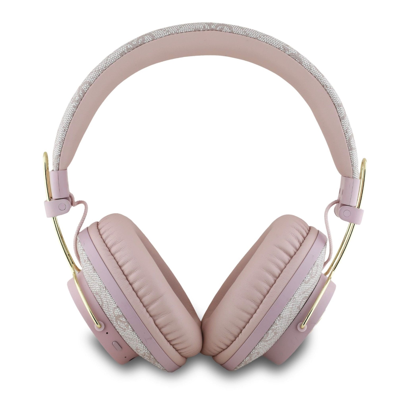 Guess PU 4G Metal Logo ENC Bezdrátová Sluchátka Pink
