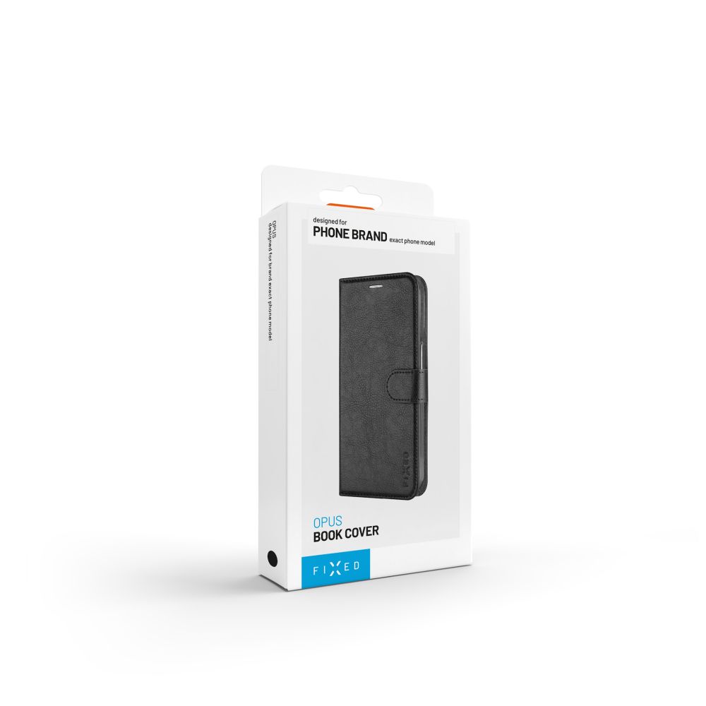 Pouzdro typu kniha FIXED Opus pro Vivo V50 Lite, černé
