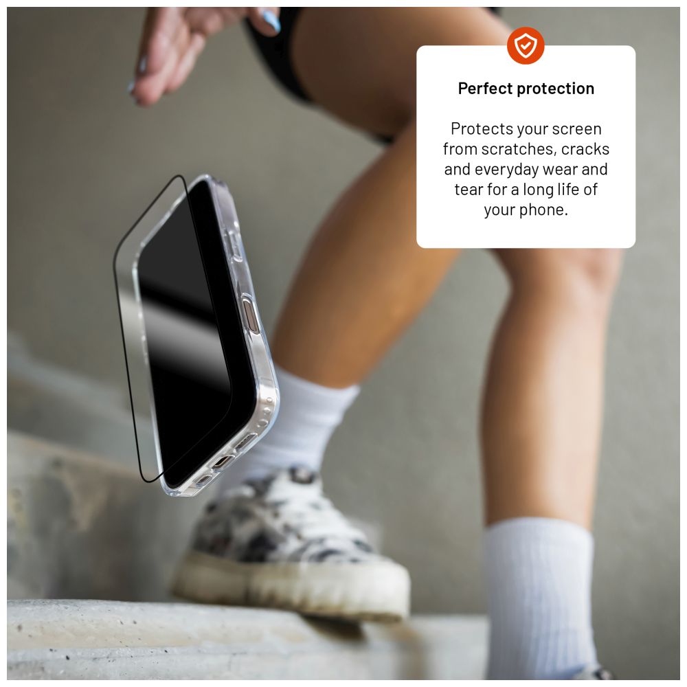 Ochranné tvrzené sklo FIXED Full-Cover pro Infinix Note 50, černé