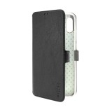 Tenké pouzdro typu kniha FIXED Topic pro Vivo Y04 4G, černé