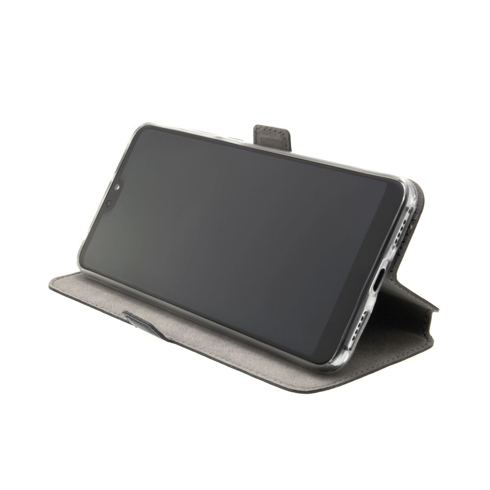 Tenké pouzdro typu kniha FIXED Topic pro Vivo Y04 4G, černé