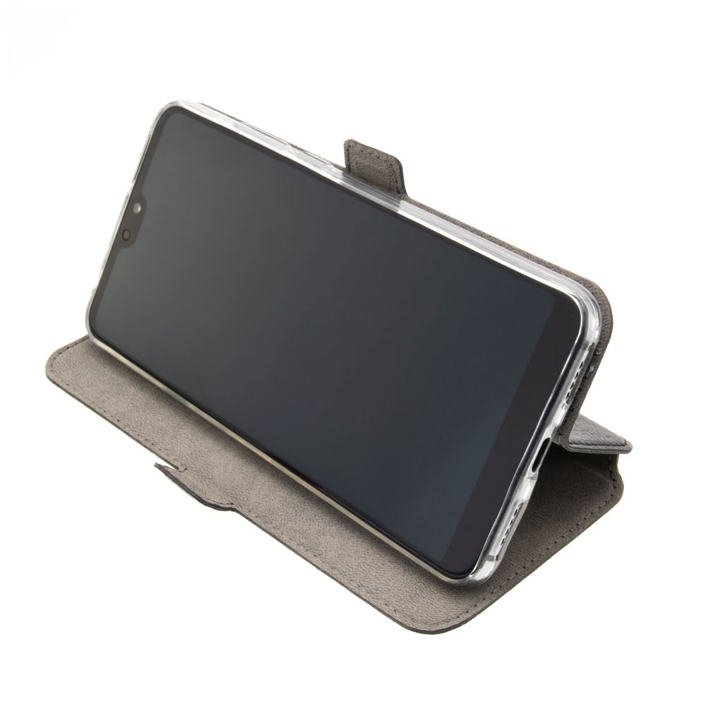 Tenké pouzdro typu kniha FIXED Topic pro Vivo Y04 4G, černé