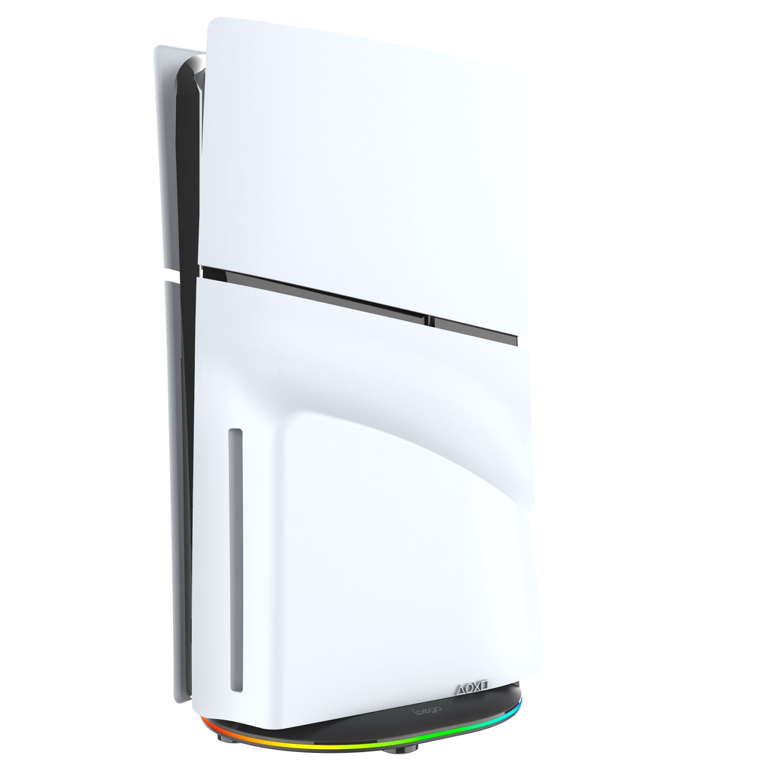 iPega P5S035SAH Vertikální Stojan (2xUSB-A) s RGB pro PS5 Slim/PS5 Pro Black
