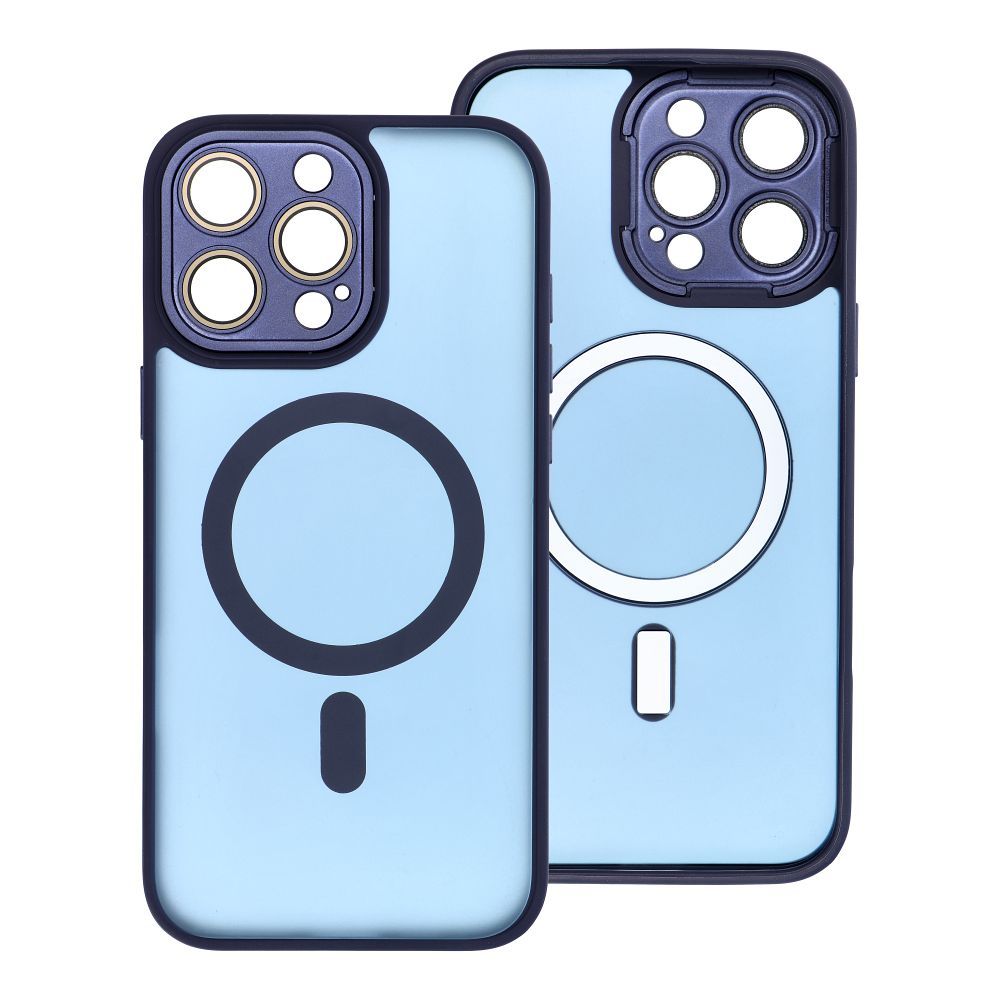 VARIETE MAG COVER Case compatible with MagSafe for IPHONE 15 PRO MAX navy blue
