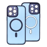 VARIETE MAG COVER Case compatible with MagSafe for IPHONE 13 MINI navy blue