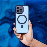 VARIETE MAG COVER Case compatible with MagSafe for IPHONE 13 MINI navy blue