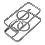 COLOR EDGE MAG COVER case compatible with MagSafe for SAMSUNG S25 PLUS titatnium grey