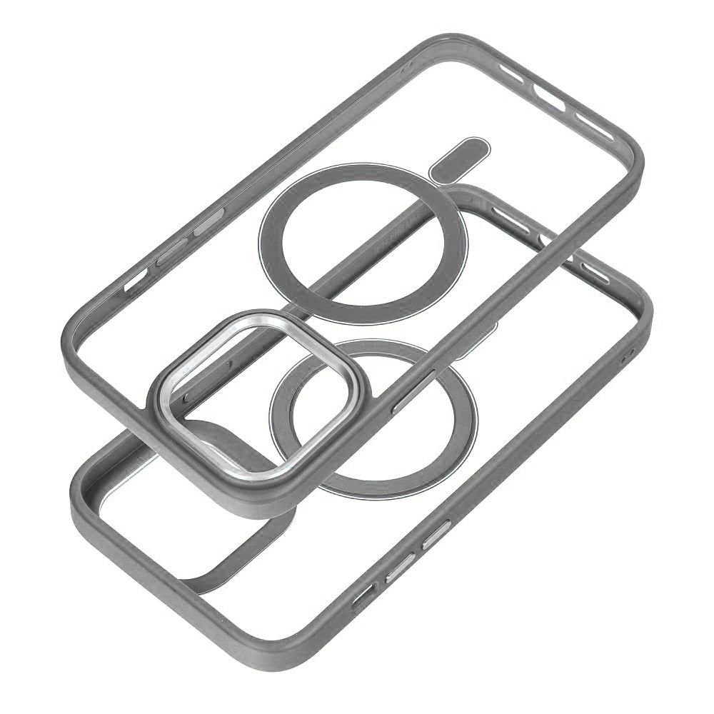 COLOR EDGE MAG COVER case compatible with MagSafe for SAMSUNG S25 PLUS titatnium grey