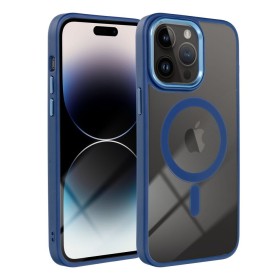 Zadní kryt COLOR EDGE MAG COVER case compatible with MagSafe pro Apple iPhone 16 Pro, modrá