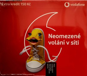 Vodafone karta - neomezené volání v sítí