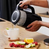 Rychlovarná konvice Huslog AK-0832 1,7l s displejem černá