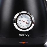Rychlovarná konvice Huslog AK-0932 1,7l s teploměrem černá
