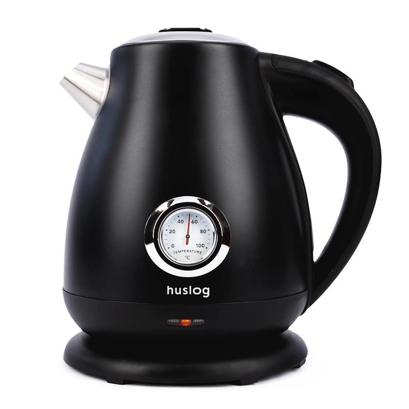 Rychlovarná konvice Huslog AK-0932 1,7l s teploměrem černá