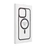 COLOR EDGE MAG COVER case compatible with MagSafe for IPHONE 15 Pro Max black