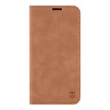 Flipové pouzdro Tactical Xproof pro Xiaomi Redmi Note 14S, hnědá