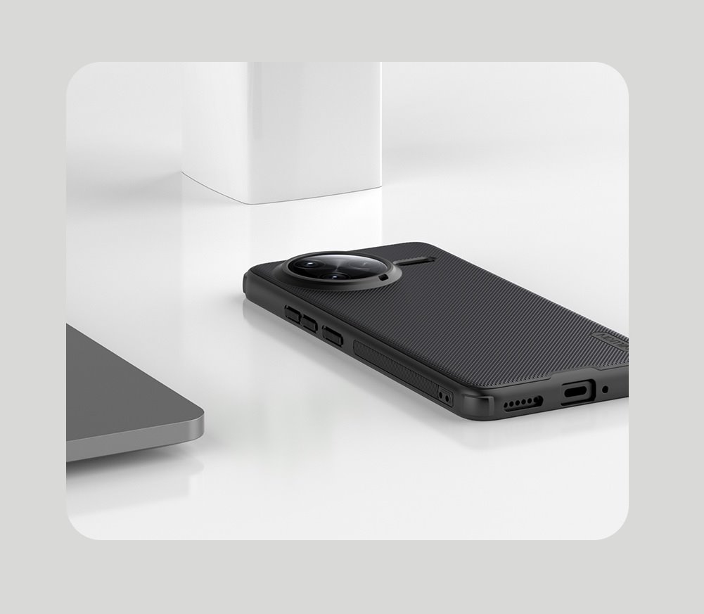 Nillkin Super Frosted PRO Zadní Kryt pro Poco F7 Ultra Black