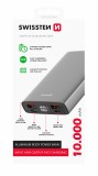 Swissten Aluminium 10000 mAh 20W šedá