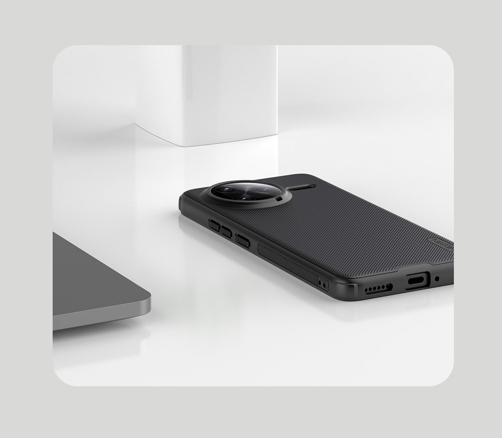 Nillkin Super Frosted PRO Magnetic Zadní Kryt pro Poco F7 Ultra Black