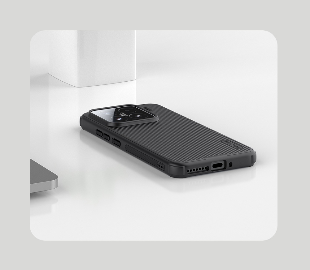 Nillkin Super Frosted PRO Magnetic Zadní Kryt pro Xiaomi 15 Black