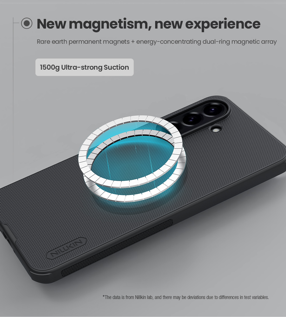 Nillkin Super Frosted PRO Magnetic Zadní Kryt pro Samsung Galaxy A56 5G Black