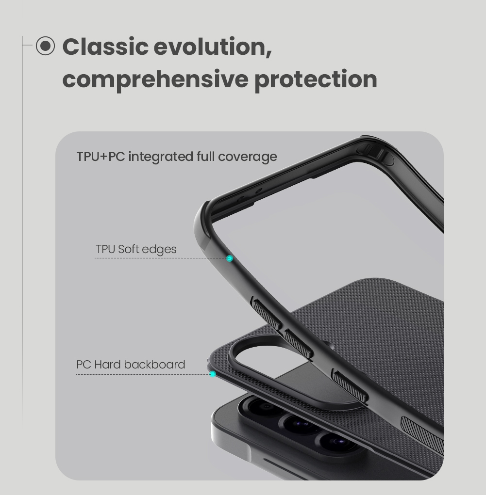 Nillkin Super Frosted PRO Magnetic Zadní Kryt pro Samsung Galaxy A56 5G Black