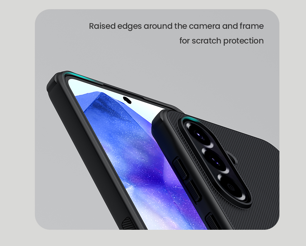 Nillkin Super Frosted PRO Magnetic Zadní Kryt pro Samsung Galaxy A56 5G Black