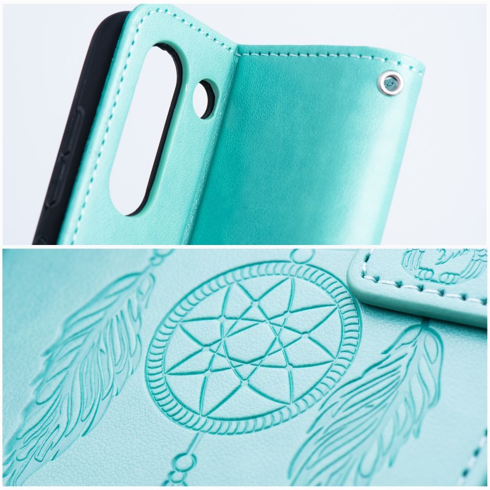 MEZZO Book case for SAMSUNG A06 dreamcatcher green