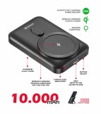 Swissten Power Bank 20W PD 10000 mAh (kompatibilní s MagSafe)