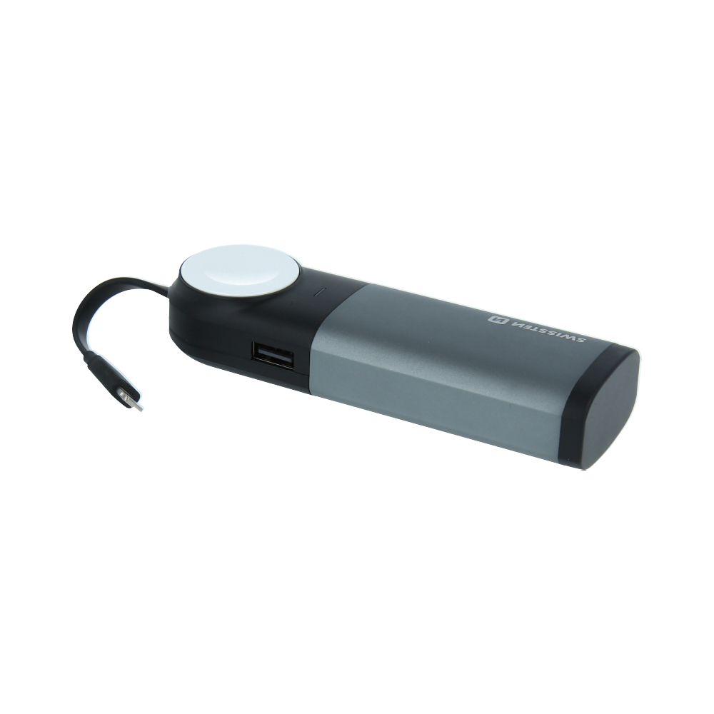 Swissten Powerbank 2in1 Apple Watch MFI 6700 mAh