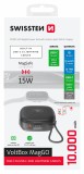 Swissten Power Bank Voltbox MagGO 10000 mAh s integrovanými kabely, MagSafe a nabíjením Apple Watch