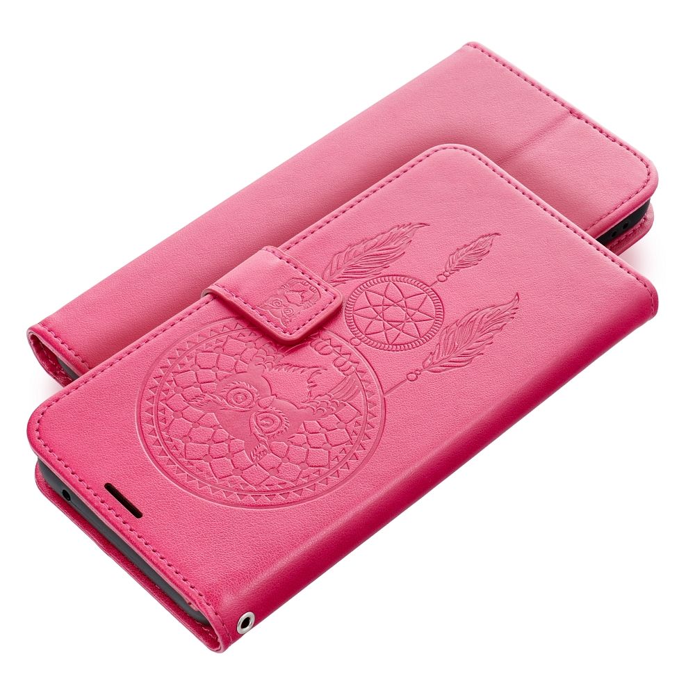 Flipové pouzdro MEZZO Book case pro Apple iPhone 16e, dreamcatcher magenta