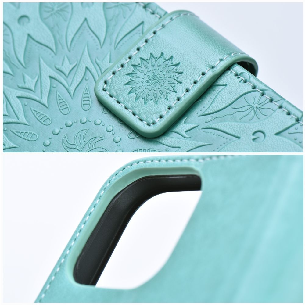 MEZZO Book case for IPHONE 16e (SE 4 2025) mandala green
