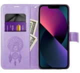 Flipové pouzdro MEZZO Book case pro Apple iPhone 16e, dreamcatcher purple