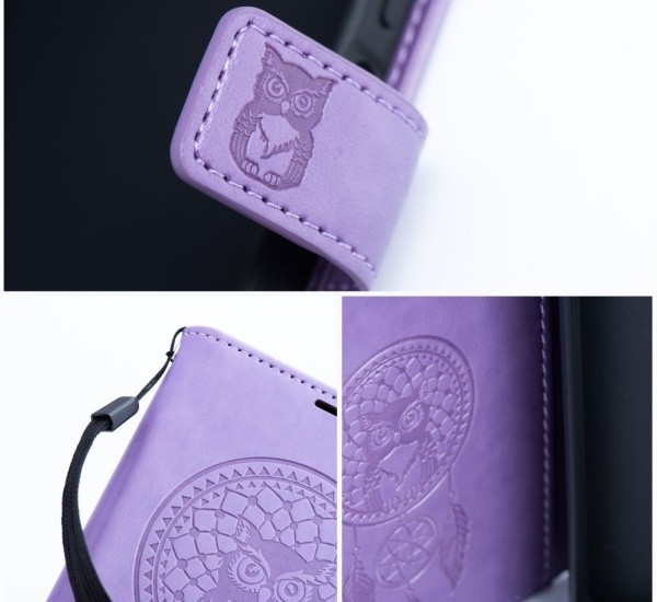 Flipové pouzdro MEZZO Book case pro Apple iPhone 16e, dreamcatcher purple