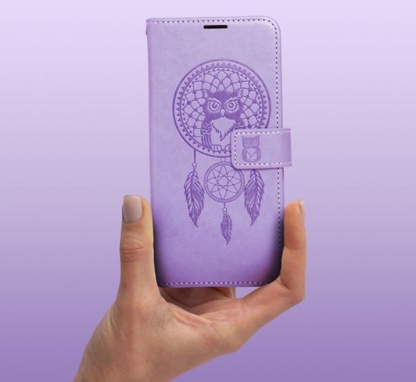 Flipové pouzdro MEZZO Book case pro Apple iPhone 16e, dreamcatcher purple