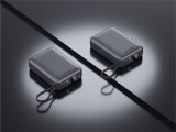 Swissten Power Bank 20 000 mAh 45W s integrovaným kabelem USB-C – vesmírně stříbrná