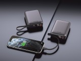 Swissten Power Bank 20 000 mAh 45W s integrovaným kabelem USB-C – vesmírně stříbrná