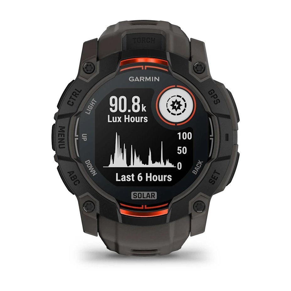 Garmin Instinct 3 50mm SOLAR Black Charcoal