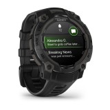 Garmin Instinct 3 45 mm, AMOLED, Černé s černým páskem