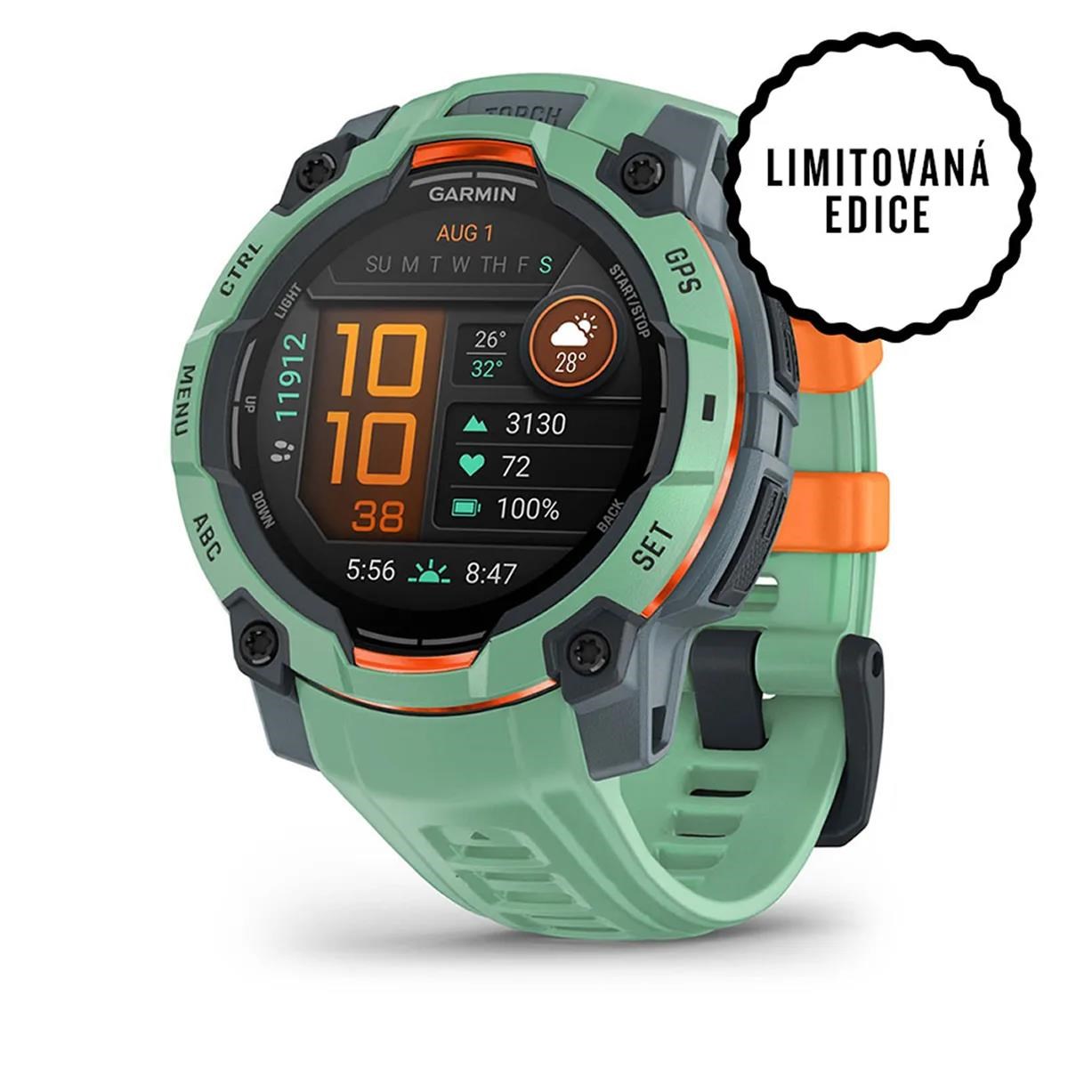 Garmin Instinct 3 45 mm, AMOLED, Neotropic s neotropic páskem