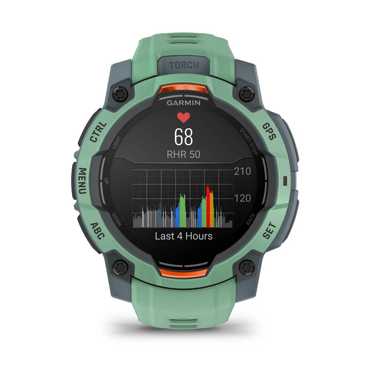 Garmin Instinct 3 45 mm, AMOLED, Neotropic s neotropic páskem