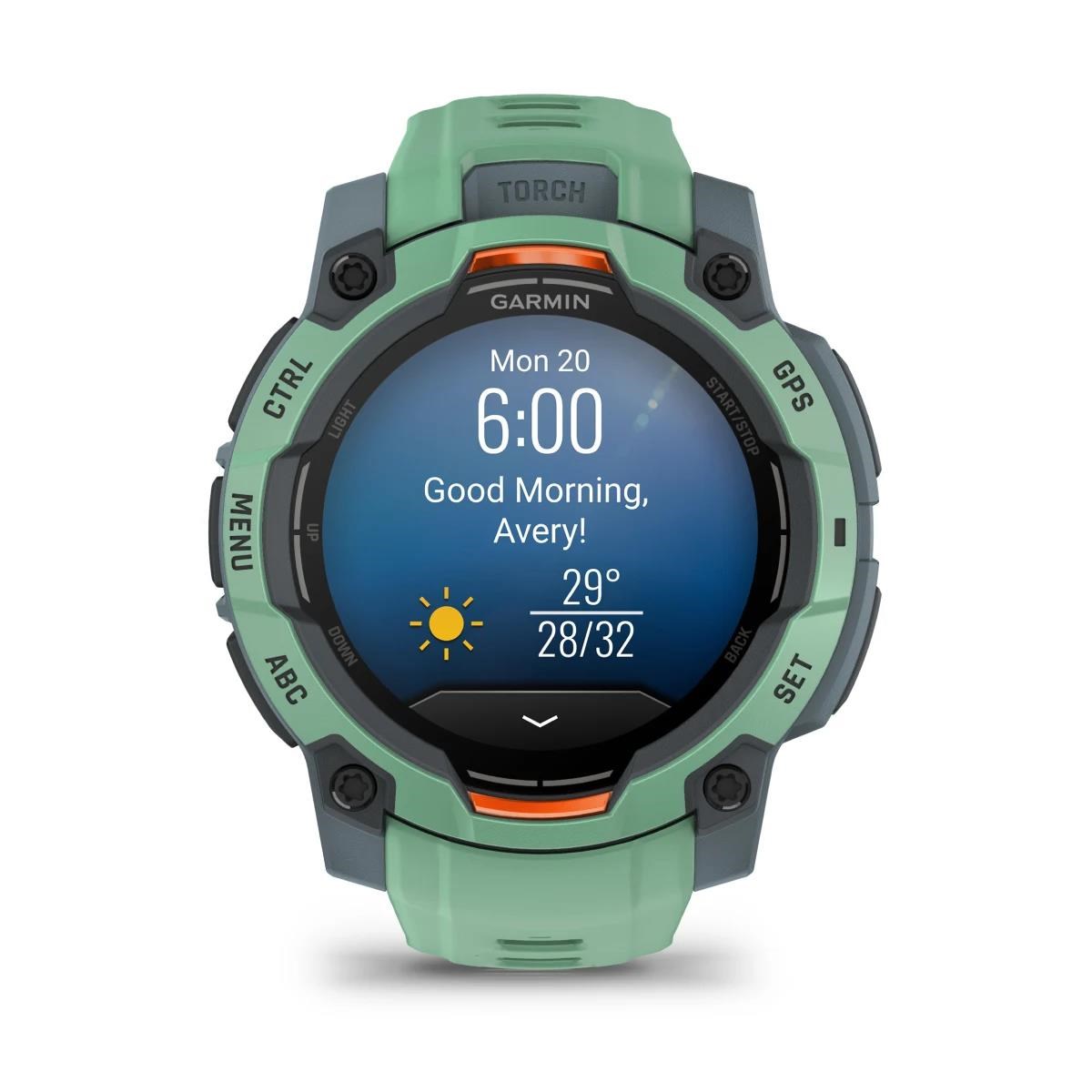 Garmin Instinct 3 45 mm, AMOLED, Neotropic s neotropic páskem